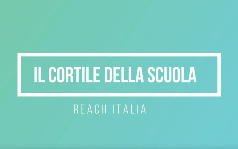 I bambini di Reach Italia a scuola, in sicurezza a studiare